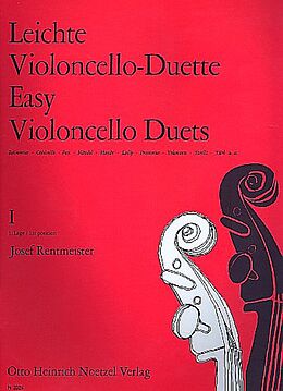  Notenblätter Leichte Violoncello-Duette Band 1