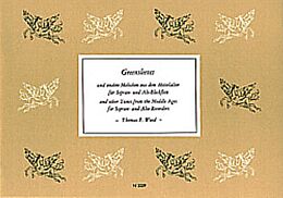  Notenblätter Greensleeves und andere Melodien aus dem Mittelalter