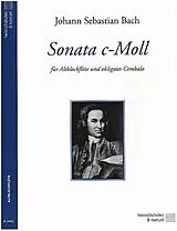 Johann Sebastian Bach Notenblätter Sonate c-Moll BWV1030