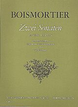 Joseph Bodin de Boismortier Notenblätter 2 Sonaten op.7,1 und op.7,5