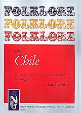  Notenblätter Folklore aus Chile