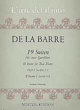 Michel de la Barre Notenblätter 19 Suiten Band 1 (Nr.1-3)