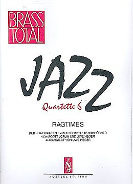 Scott Joplin Notenblätter Jazz Quartette - 6 Ragtimes