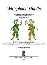  Notenblätter Wir spielen Duette Reihe A Band 2
