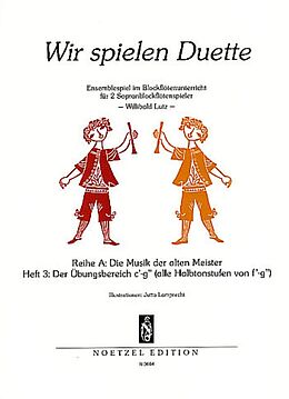 Karl Friedrich Abel Notenblätter Wir spielen Duette Reihe A Band 3