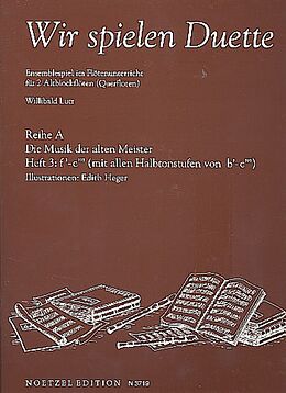 Karl Friedrich Abel Notenblätter Wir spielen Duette Reihe A Band 3