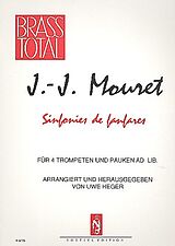 Wolfgang Amadeus Mozart Notenblätter Sinfonie de fanfares