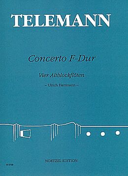 Georg Philipp Telemann Notenblätter Concerto F-Dur