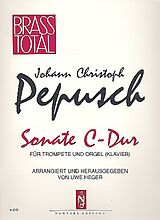 Johann Christoph Pepusch Notenblätter Sonate C-Dur