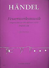 Georg Friedrich Händel Notenblätter Feuerwerksmusik