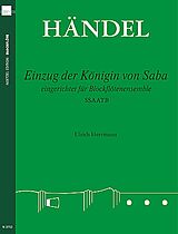 Georg Friedrich Händel Notenblätter Einzug der Königin von Saba
