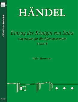 Georg Friedrich Händel Notenblätter Einzug der Königin von Saba
