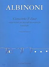 Tomaso Albinoni Notenblätter Concerto F-Dur