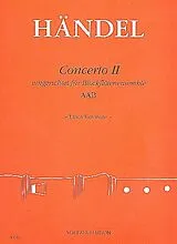 Georg Friedrich Händel Notenblätter Concerto Nr.2