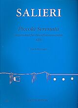 Antonio Salieri Notenblätter Piccola serenata für
