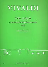 Antonio Vivaldi Notenblätter Trio a-Moll nach RV106