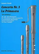Antonio Vivaldi Notenblätter Concerto Nr.1 Der Frühling aus Die vier Jahreszeiten