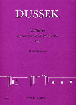 Franz Josef Dussek Notenblätter Notturno