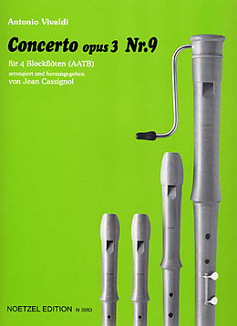 Antonio Vivaldi Notenblätter Concerto op.3,9 für