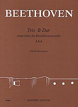 Ludwig van Beethoven Notenblätter Trio B-Dur