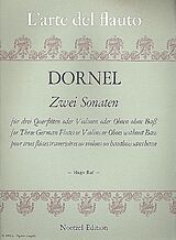 Louis-Antoine Dornel Notenblätter 2 Sonaten