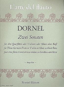 Louis-Antoine Dornel Notenblätter 2 Sonaten