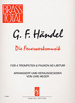Georg Friedrich Händel Notenblätter Die Feuerwerksmusik