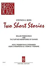 Stephen A. Berg Notenblätter 2 short Stories für 2 Trompeten und