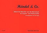 Georg Friedrich Händel Notenblätter Händel und Co