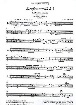 Uwe Heger Notenblätter Strassenmusik à 3 Heft 2 für 3 Saxophone