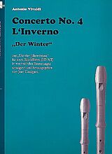 Antonio Vivaldi Notenblätter Konzert op.8,4 RV297 (Der Winter) für