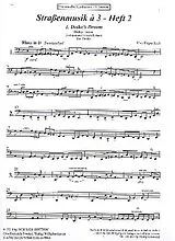 Uwe Heger Notenblätter Strassenmusik à 3 Band 2
