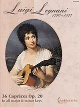 Luigi Legnani Notenblätter 36 Caprices in all major and minor