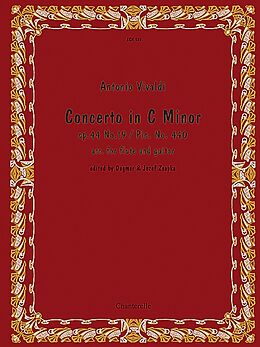 Antonio Vivaldi Notenblätter Concerto in c Minor no.19 PIN440