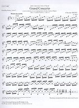 Charles Doisy Notenblätter Grand Concerto