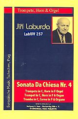 Jiri Laburda Notenblätter Sonata da chiesa no.4 LabWV257