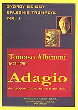 Tomaso Albinoni Notenblätter Adagio