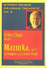 Frédéric Chopin Notenblätter MAZURKA OP.67 FUER