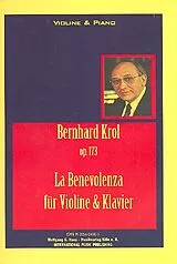 Bernhard Krol Notenblätter La benevolenza op.173
