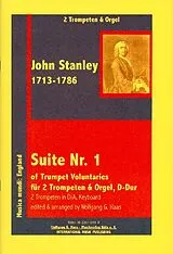 John Stanley Notenblätter Suite Nr.1 in D-Dur