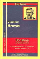 Vladimir Hrovat Notenblätter Sonatina für Piccolo-Trompete in C