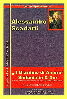 Alessandro Scarlatti Notenblätter Il giardino di amore C-Dur