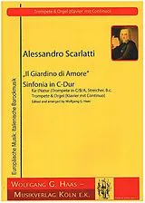 Alessandro Scarlatti Notenblätter Sinfonia C-Dur für (Natur-)Trompete