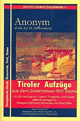  Notenblätter 52 Tiroler Aufzüge aus dem Zisterzienser-Stift Stams