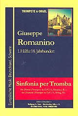 Giuseppe Romanino Notenblätter Snfonia per tromba für Trompete (D/C/A)