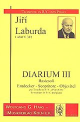 Jiri Laburda Notenblätter Diarium Band 3 LabWV318