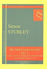 Simon Stubley Notenblätter Trumpet Voluntary no.3 für