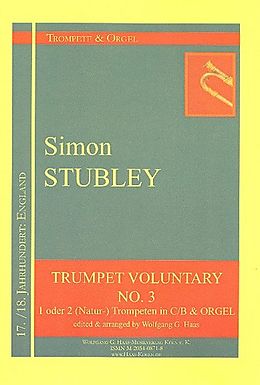 Simon Stubley Notenblätter Trumpet Voluntary no.3 für