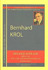 Bernhard Krol Notenblätter Bremer Intrade op.136 für