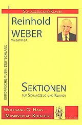 Reinhold Weber Notenblätter Sektionen WebWV67 für